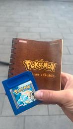 Blauwe versie pokemon gameboy spel, Avontuur en Actie, 1 speler, Ophalen of Verzenden, Zo goed als nieuw