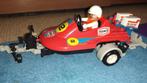 Playmobil Raceboot en Trailer, Ophalen of Verzenden, Gebruikt, Complete set