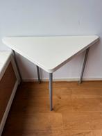 Inklapbare tafel / sidetable wit, Ophalen, Gebruikt, Bureau