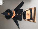 Heksenpakje maat 116/122, Kinderen en Baby's, Carnavalskleding en Verkleedspullen, Ophalen of Verzenden, Zo goed als nieuw, 110 t/m 116
