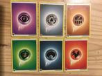 pokemon kaarten Energy 6 stuk, Ophalen of Verzenden, Gebruikt, Losse kaart, Foil