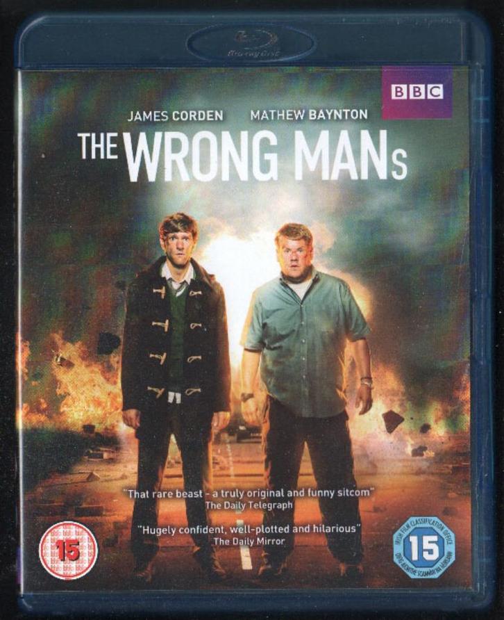 The Wrong Man's. Blu-ray., Cd's en Dvd's, Blu-ray, Gebruikt, Tv en Series, Ophalen of Verzenden