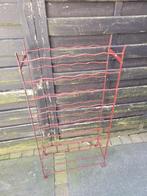 Vintage Frans metalen wijnrek voor 60 flessen, Huis en Inrichting, Woonaccessoires | Wijnrekken, Ophalen, Heikant 21 Kaatsheuvel