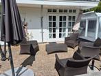 Keurige royale loungeset [ royal patio), Tuin en Terras, Tuinsets en Loungesets, Ophalen of Verzenden, Gebruikt, Bijzettafel, 4 zitplaatsen