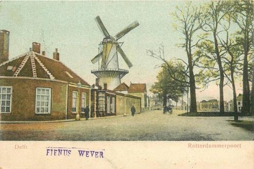 (388-441-033) Delft Rotterdammerpoort, Verzamelen, Ansichtkaarten | Nederland, Zuid-Holland, Verzenden