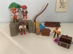 Playmobil piraten eiland schateiland, Ophalen of Verzenden, Zo goed als nieuw