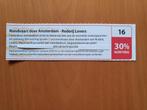 Rondvaart door Amsterdam - Rederij Lovers 30% korting, Drie personen of meer, Kortingsbon, Overige typen