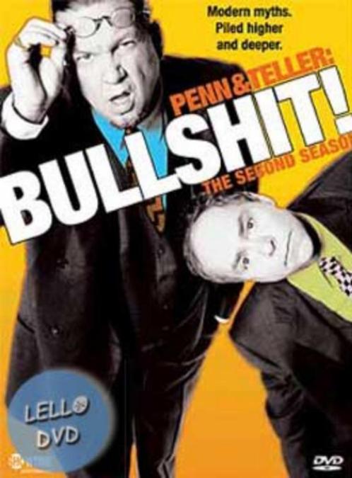 Penn & Teller: Bullshit! Seizoen 2 (2004) Regio 1, niet NLO, Cd's en Dvd's, Dvd's | Tv en Series, Nieuw in verpakking, Non-fictie