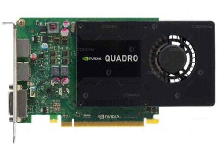 HP NVIDIA Quadro K2200 4GB GDDR5 PCI-E GPU Dual DisplayPort, Computers en Software, Netwerkkaarten, Gebruikt, Ophalen of Verzenden