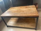 Houten/Industriele tafel, Huis en Inrichting, Tafels | Salontafels, Gebruikt, 75 cm of meer, Rechthoekig, 50 tot 100 cm