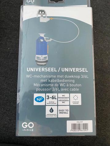 Universeel wc mechanisme beschikbaar voor biedingen