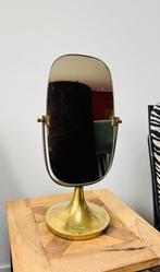 Messing tafelspiegel naar Bergbom, Antiek en Kunst, Ophalen of Verzenden, Ovaal, Minder dan 50 cm