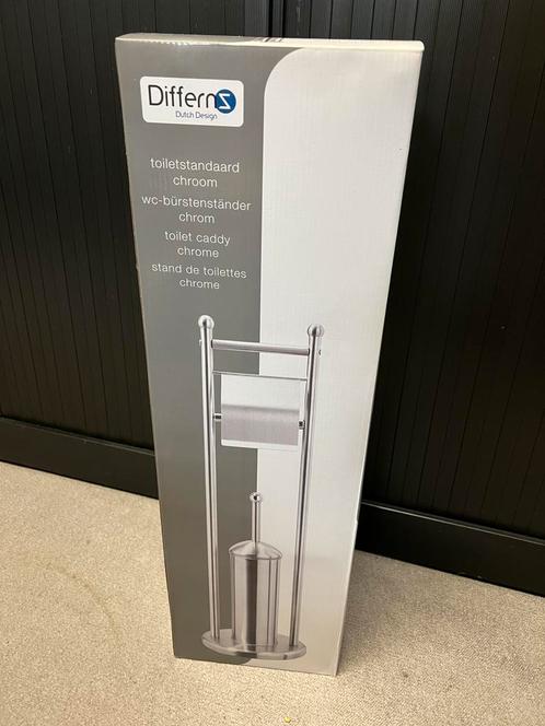 Toiletstandaard toiletrolhouder m borstel Chroom div Grohe ., Huis en Inrichting, Badkamer | Badtextiel en Accessoires, Nieuw