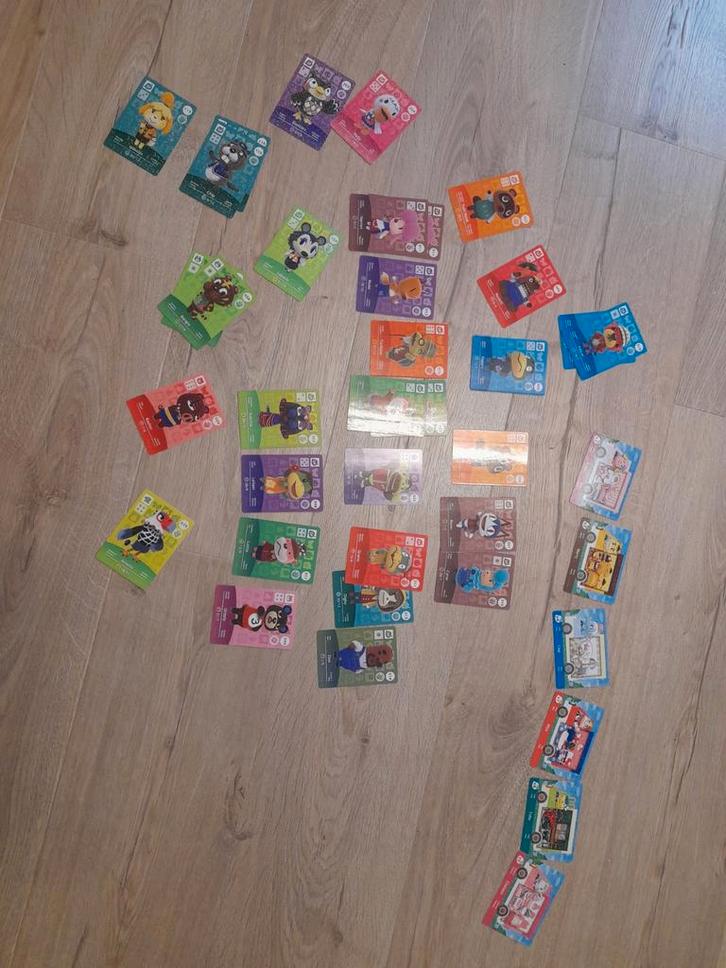 Animal Crossing Amiibo Kaarten - Diverse, Hobby en Vrije tijd, Gezelschapsspellen | Kaartspellen, Gebruikt, Een of twee spelers