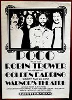 Golden Earring / Poco Poster affiche USA tour 1974, Ophalen of Verzenden, Zo goed als nieuw, Poster, Artwork of Schilderij