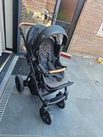 3 in 1 kinderwagen merk Camarelo Zeo 18 zwart/goud te koop, Gebruikt, Verstelbare duwstang, Combiwagen, Ophalen