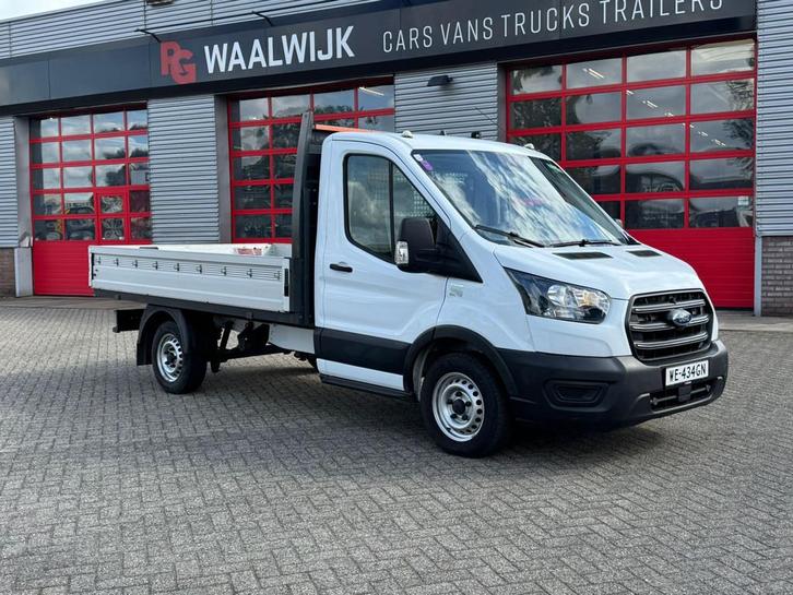 Ford Transit 2.0 Open laadbak (bj 2020), Auto's, Bestelauto's, Bedrijf, Te koop, Centrale vergrendeling, Cruise Control, Radio