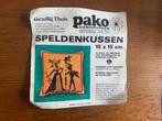 Telpatroon PAKO 'Speldenkussen/Schilderijtje', Ophalen of Verzenden, Zo goed als nieuw, Patroon