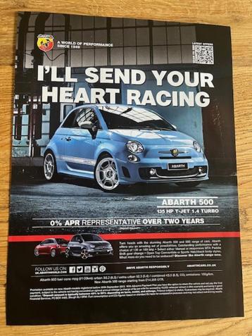 Abarth 500 originele advertentie T-Jet 1.4 Turbo beschikbaar voor biedingen