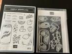 Stampin Up Simply Sparkling, Ophalen of Verzenden, Zo goed als nieuw, Clearstamp