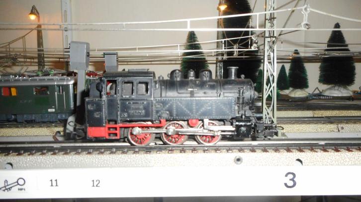 MARKLIN TM 800 Zware 3 assige metalen tenderloc serie 80 DB, Hobby en Vrije tijd, Modeltreinen | H0, Gebruikt, Locomotief, Wisselstroom