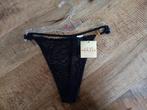 Simone perele string nieuw Zwart maat 38, String, Simone perele, Zwart, Verzenden