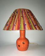 Vintage tafellamp; keramiek, Ophalen of Verzenden, Gebruikt, Minder dan 50 cm