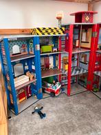 Houren brandweerkazerne, Kinderen en Baby's, Speelgoed | Houten speelgoed, Ophalen, Gebruikt, Overige typen