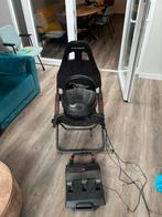 Playseat met thrustmaster t300 met ferrari f1 stuur, Ophalen, Zo goed als nieuw
