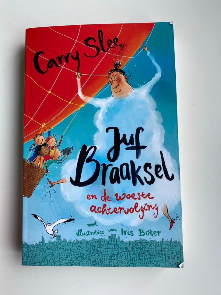 Juf Braaksel en de woeste achtervolging pocket, Boeken, Kinderboeken | Jeugd | onder 10 jaar, Zo goed als nieuw, Fictie algemeen
