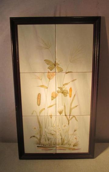 Mooi Geschilderd Werk 'Bloemen en Stengels' - 81x46 beschikbaar voor biedingen