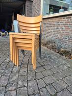 Houten stoelen (4 stuks), Huis en Inrichting, Ophalen