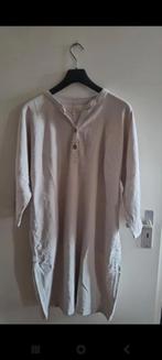 Zusss Jurk Katoen/Linnen - Beige maat 46 xl, Kleding | Dames, Beige, Maat 46/48 (XL) of groter, Ophalen of Verzenden, Zo goed als nieuw