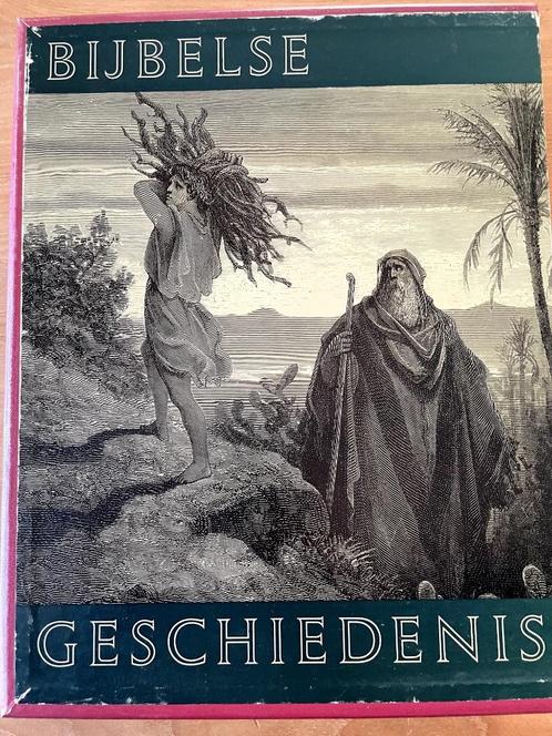 Bijbelse Geschiedenis: 2-delen in cassette, Antiek en Kunst, Antiek | Boeken en Bijbels, Ophalen of Verzenden