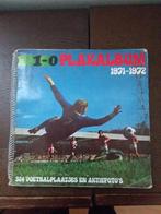 1-0 plakboek met voetbalplaatjes seizoen 1971 - 1972, Gelezen, Balsport, Ophalen of Verzenden, Voetbal weekblad 1-0