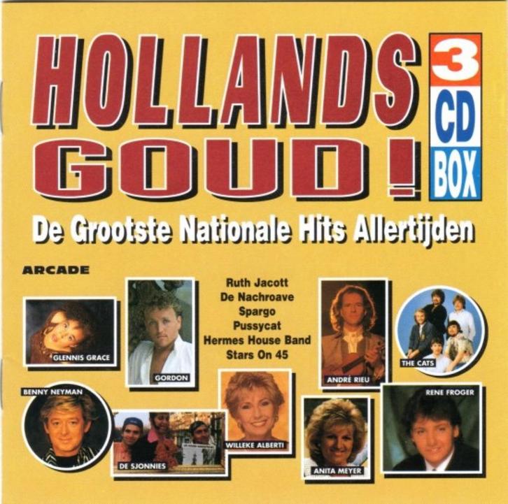 cd van Hollands Goud!, Cd's en Dvd's, Cd's | Nederlandstalig, Zo goed als nieuw, Levenslied of Smartlap, Ophalen of Verzenden