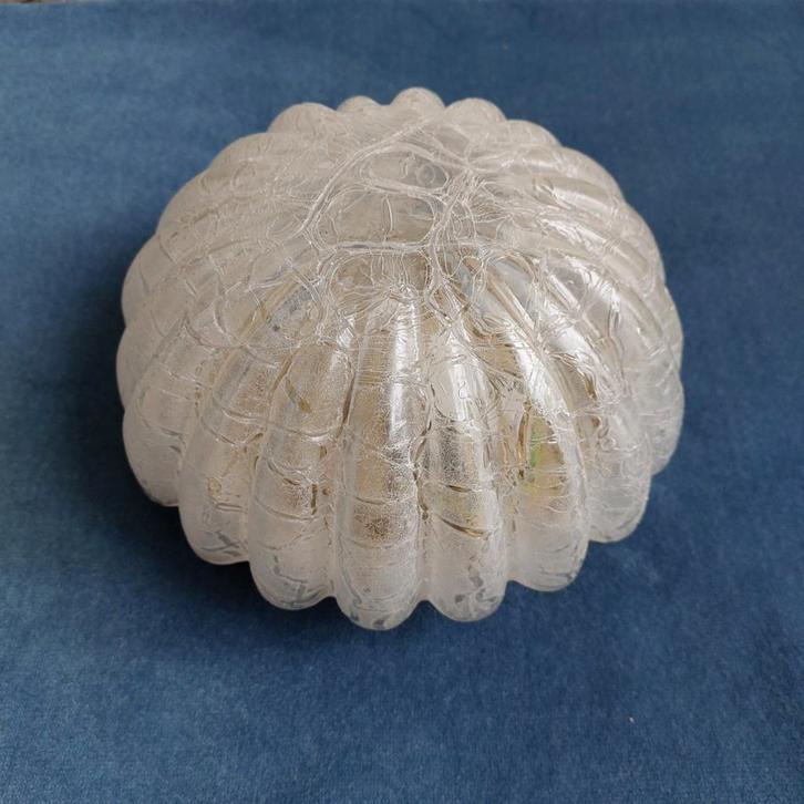 Doria Leuchten vintage plafondlamp (gratis verzending), Huis en Inrichting, Lampen | Plafondlampen, Gebruikt, Glas, Metaal, Ophalen of Verzenden