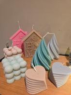 Handgemaakte kaarsen, Overige materialen, Crème, Nieuw, Ophalen of Verzenden