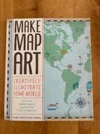 Make Map Art - Nate Padavick en Salli Swindell (Engels), Ophalen of Verzenden, Nieuw, Tekenen en Schilderen