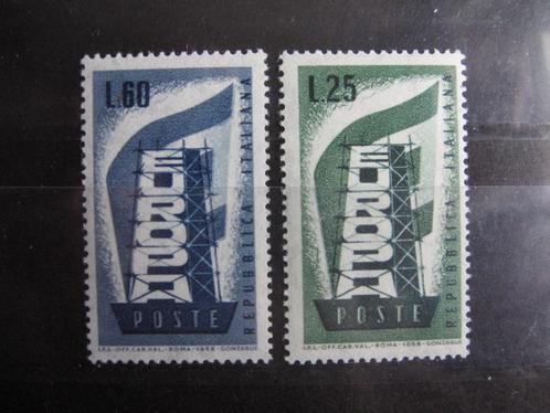 CEPT-Europa, serie ITALIE, 1956, postfris, Postzegels en Munten, Postzegels | Europa | Italië, Postfris, Verzenden