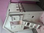 Boomhut stapelbed wit, Ophalen, Gebruikt, 90 cm, Tweepersoons