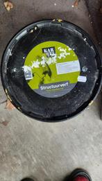 Emmer Structuurverf - Wit - 10L, Doe-het-zelf en Verbouw, Verf, Beits en Lak, Ophalen, Wit