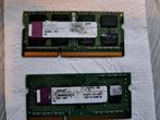 Te koop ddr 3 geheugen, Computers en Software, RAM geheugen, Ophalen of Verzenden, Gebruikt, DDR3, Laptop