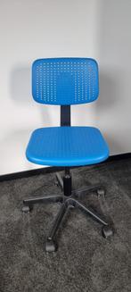 bureaustoel, Ophalen, Gebruikt, Blauw, Bureaustoel