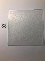 Embossing folder 88, Hobby en Vrije tijd, Kaarten | Zelf maken, Ophalen of Verzenden, Zo goed als nieuw, Pons of Mal