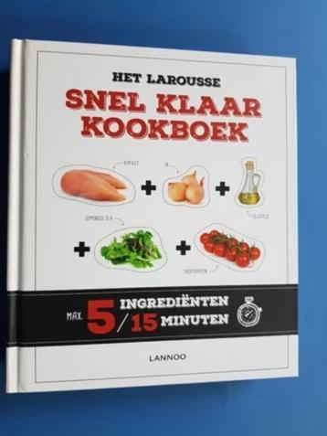 het Larousse snel klaar kookboek - Mélanie Martin beschikbaar voor biedingen