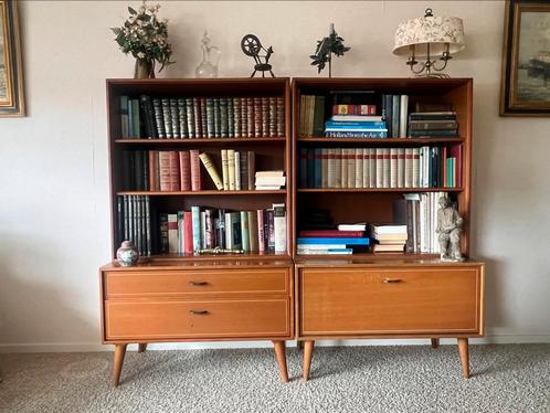 2 mooie retro kasten dezelfde uitvoering, Huis en Inrichting, Kasten | Wandmeubels, Zo goed als nieuw, 100 tot 150 cm, Minder dan 150 cm
