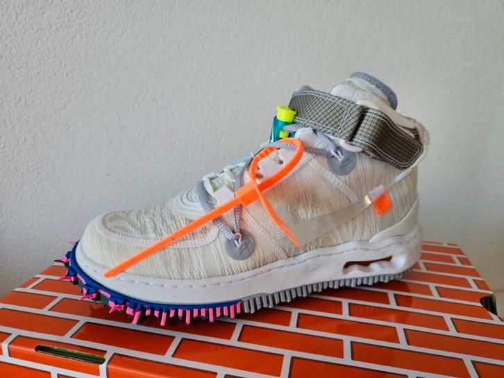 Nieuwe Nike Air Force 1 Mid x Off-White wit maat 41, Kleding | Heren, Schoenen, Nieuw, Sneakers of Gympen, Wit, Ophalen of Verzenden