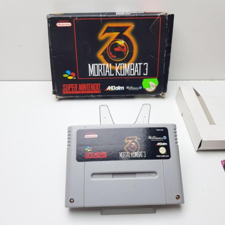 super nintendo mortal kombat 3, Spelcomputers en Games, Games | Nintendo Super NES, Zo goed als nieuw