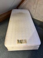Pullman Boxspring 90x200 met Rollers, Ophalen, Gebruikt, 90 cm, Eenpersoons